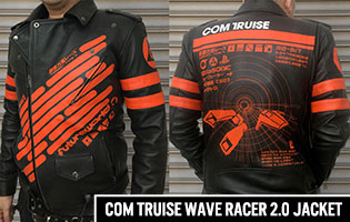 Com Truise Wave Racer Leather Jacket
