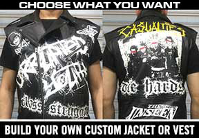 Build Your Own Custom Leather Vest or Jacket Any Way You Want. Pick Any Design!