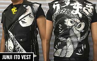 Junji Ito Horror Manga Vest